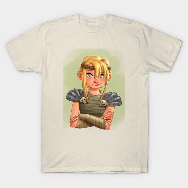 Astrid HTTYD T-Shirt by mshell_mayhem